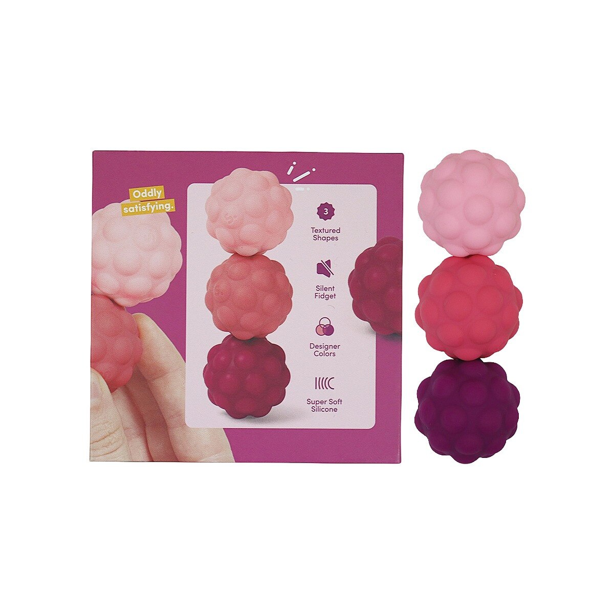 Odds Silicone Magnets - Purple Bumps
